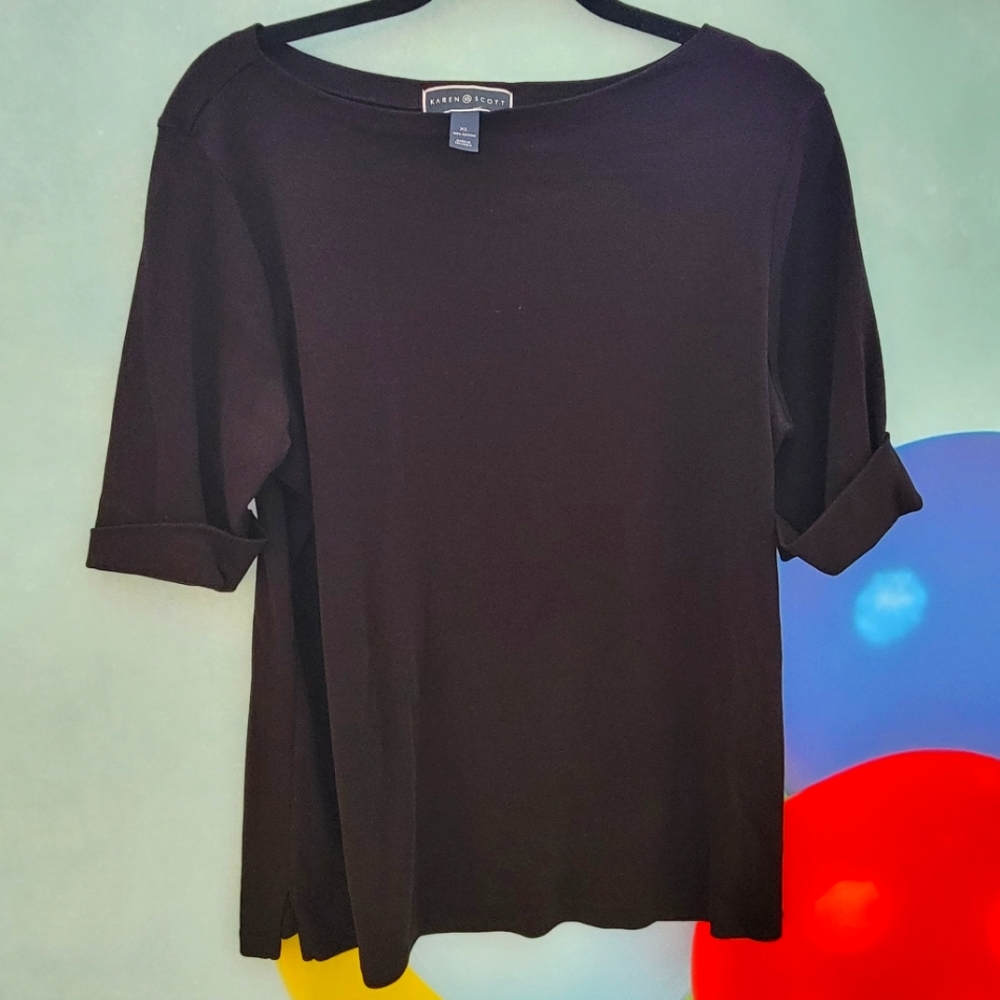 Karen Scott black top